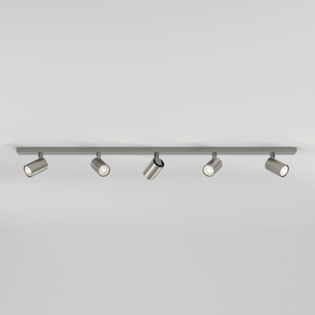 Ascoli Five na listwie listwa z reflektorami matowy nikiel IP20 Astro Lighting
