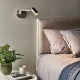 Ascoli Swing kinkiet reflektorek na giętym ramieniu matowy czarny IP20 Astro Lighting