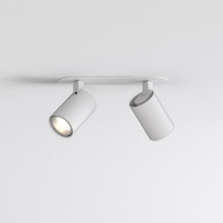 Ascoli podwójny Recessed reflektor wpuszczany biały z fakturą IP20 Astro Lighting