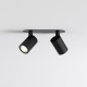Ascoli podwójny Recessed reflektor wpuszczany matowy czarny IP20 Astro Lighting