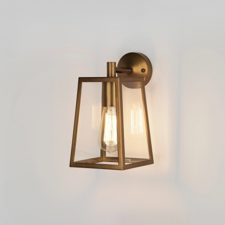 Calvi Wall 215 kinkiet zewnętrzny antyczny mosiądz IP23 Astro Lighting