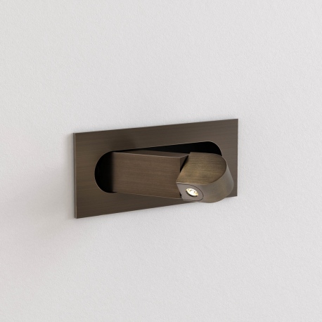 Digit LED II kinkiet wpuszczany brąz IP20 Astro Lighting