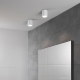 Kos Round 140 LED tuba natynkowa czarny z fakturą IP65 Astro Lighting