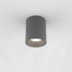 Kos Round 140 LED tuba natynkowa szary z fakturą IP65 Astro Lighting