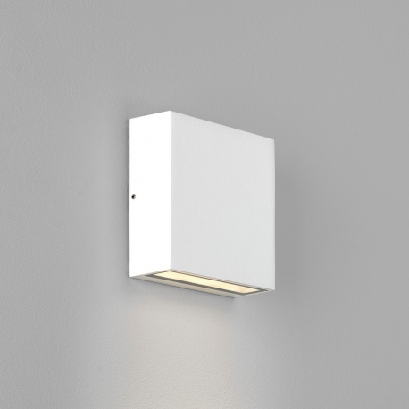 Elis pojedynczy LED kinkiet zewnętrzny świeci w dół biały z fakturą IP54 Astro Lighting