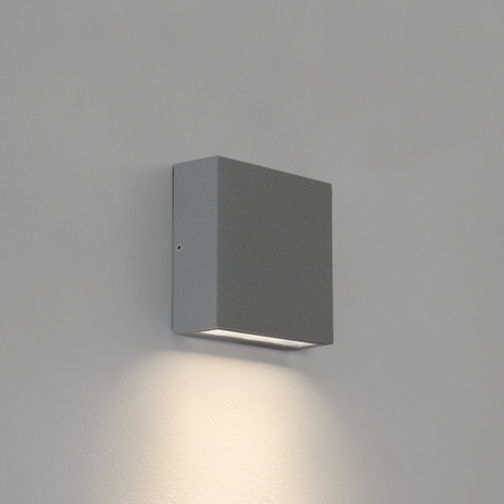 Elis pojedynczy LED kinkiet zewnętrzny świeci w dół szary z fakturą IP54 Astro Lighting