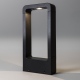 Napier LED 300 Bollard lampa do montażu na murze zewnętrzna czarny z fakturą IP54 Astro Lighting