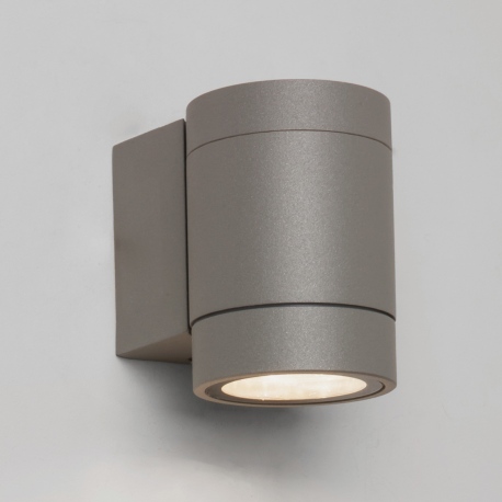 Dartmouth pojedynczy LED kinkiet świeci w dół szary z fakturą IP54 Astro Lighting