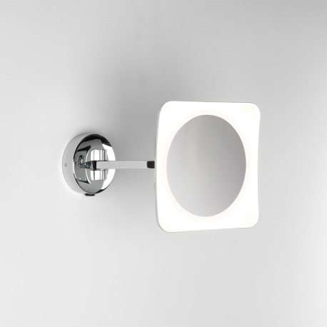 Mascali Square LED lusterko podświetlane polerowany chrom IP44 Astro Lighting