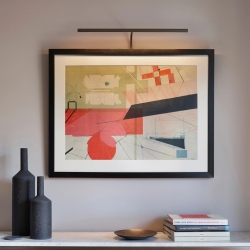 Mondrian 600 Frame Mounted LED kinkiet LED 2700K brąz IP20