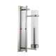 Aspen kinkiet chrom ze szklanym kloszem 46cm wys Italux