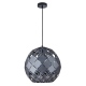 Paulela lampa wisząca czarna 30cm Italux