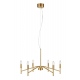 MONARCH lampa wisząca sześcioramienna lakierowana złota 70cm Markslojd