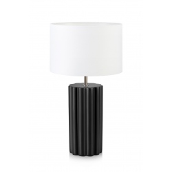 COLUMN lampa stołowa czarna biała