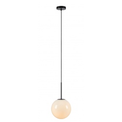 DIONE lampa wisząca biała czarna 25cm