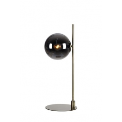 DIONE lampa stołowa patyna dymiona szara