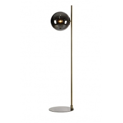 DIONE lampa podłogowa patyna dymiona szara