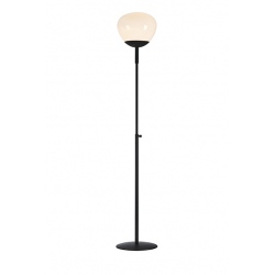 RISE lampa podłogowa czarna biała