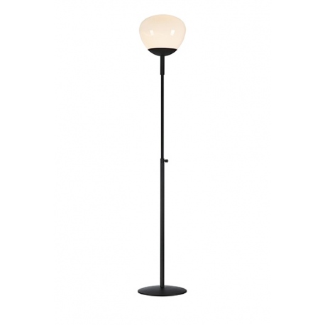 RISE lampa podłogowa czarna biała Markslojd
