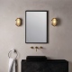 Thurso Oval kinkiet plafon zewnętrzny naturalny mosiądz zewnętrzny IP44 Astro Lighting