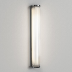 Versailles 60cm kinkiet szklany LED 3000K polerowany chrom IP44