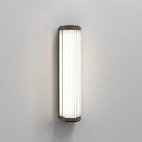 Versailles 370 kinkiet szklany LED 3000K brąz IP44 Astro Lighting