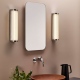 Versailles 370 kinkiet szklany LED 3000K brąz IP44 Astro Lighting