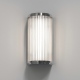 Versailles 25cm ściemnialny kinkiet szklany LED 3000K polerowany chrom IP44 Astro Lighting