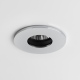 Obscura okrągła oprawa podtynkowa LED 2700K CRI 90 polerowany chrom IP65 Astro Lighting