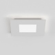 Zero kwadratowa LED plafon 40cm 2700K matowy biały IP20 Astro Lighting