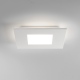 Zero kwadratowa LED plafon 40cm 2700K matowy biały IP20 Astro Lighting