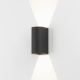 Dunbar 16cm LED kinkiet 3000K czarny z fakturą IP65 Astro Lighting