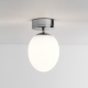 Kiwi Ceiling plafon szklany LED 2700K polerowany chrom IP44 Astro Lighting