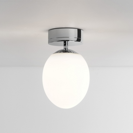 Kiwi Ceiling plafon szklany LED 2700K polerowany chrom IP44 Astro Lighting