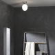 Kiwi Ceiling plafon szklany LED 2700K polerowany chrom IP44 Astro Lighting