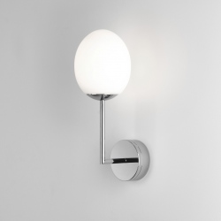 Kiwi Wall kinkiet szklany LED 2700K polerowany chrom IP44