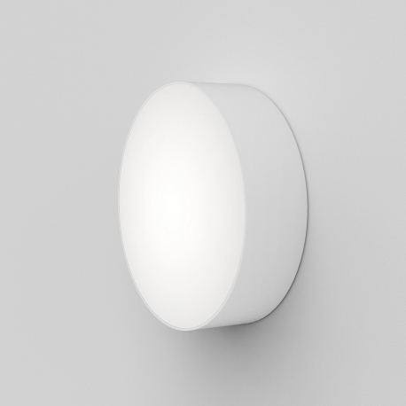 Kea 25cm okrągła kinkiet plafon LED 3000K biały z fakturą IP65 Astro Lighting