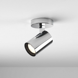 Aqua pojedynczy reflektor spotlight polerowany chrom IP44