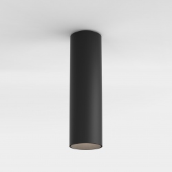 Yuma 25cm tuba natynkowa LED 2700K czarny z fakturą IP20