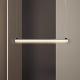 io lampa wisząca 100cm lampa wisząca szklana LED 3000K polerowany chrom IP20 Astro Lighting