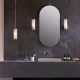 Ottavino lampa wisząca szklana polerowany chrom IP44 Astro Lighting