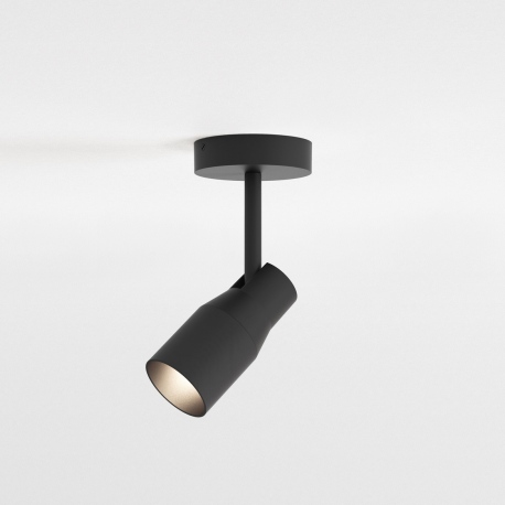 Apollo pojedynczy reflektor kinkiet matowy czarny IP20 Astro Lighting
