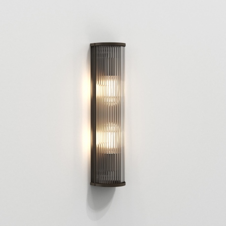 Avignon okrągły 52,5cm kinkiet szklany brąz IP20 Astro Lighting