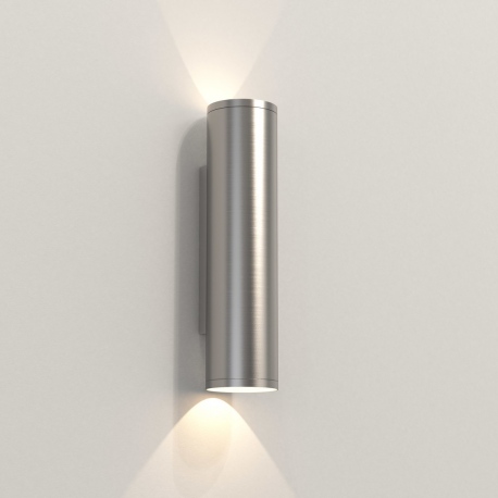 Ava 30cm Coastal kinkiet reflektor szczotkowana stal nierdzewna IP44 Astro Lighting