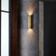 Ava 30cm Coastal kinkiet reflektor szczotkowana stal nierdzewna IP44 Astro Lighting