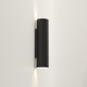 Ava 30cm kinkiet reflektor czarny z fakturą IP44 Astro Lighting
