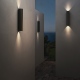 Ava 40cm kinkiet reflektor czarny z fakturą IP44 Astro Lighting