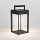 Kuro 250 lampa zewnętrzna latarnia solarna czarny z fakturą IP44 Astro Lighting