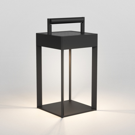 Kuro 250 lampa zewnętrzna latarnia solarna czarny z fakturą IP44 Astro Lighting