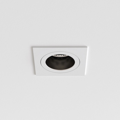 Pinhole Slimline kwadratowa nieruchoma atest p.poż IP65 oprawa wpuszczana matowy biały IP65 Astro Lighting